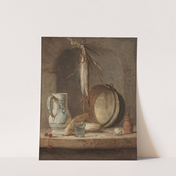 Still Life with Herrings (c. 1735) by Jean Siméon Chardin