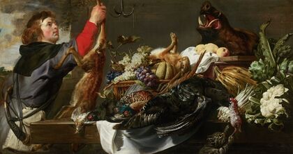 Still Life with Huntsman