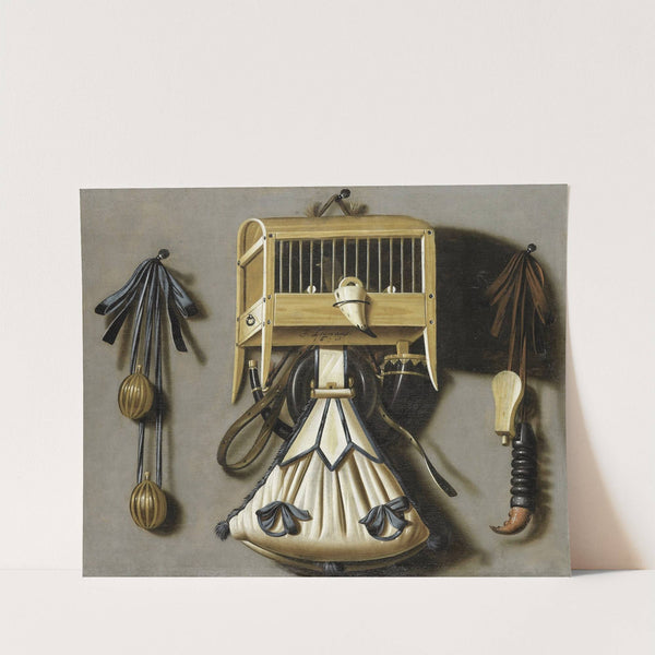 Still Life with Implements of the Hunt (1678) by Johannes Leemans