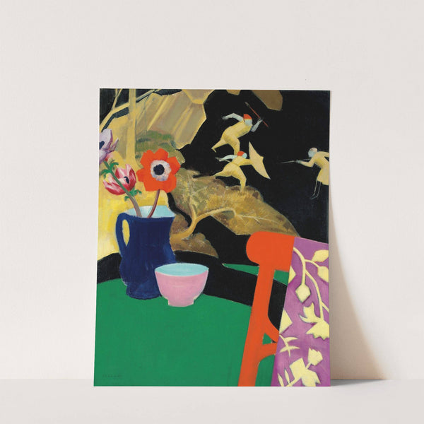 Still Life with Lacquer Screen by Francis Campbell Boileau Cadell