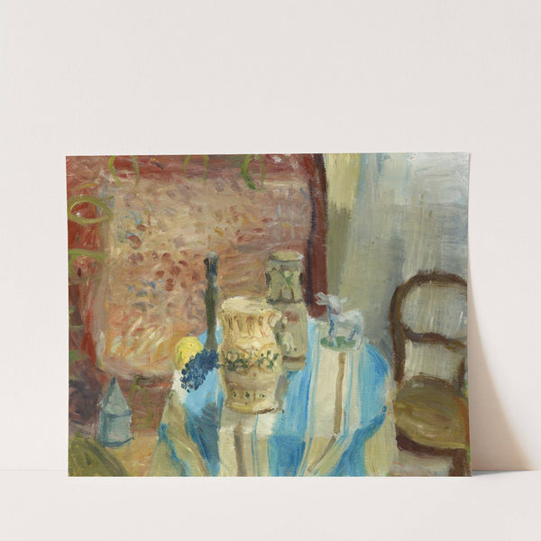 Still Life with Lemon and Grape by Walter Kurt Wiemken