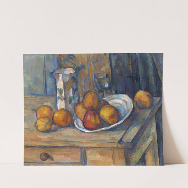 Still Life with Milk Jug and Fruit (c. 1900) by Paul Cézanne