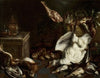Still life with mushrooms