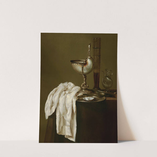 Still Life with Nautilus Cup by Willem Claesz Heda