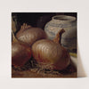 Still Life with Onions (1882) by Eugène Jansson