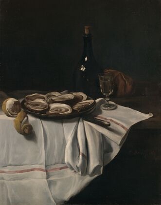 Still Life with Oysters (1860)