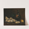 Still Life with Oysters (c.1860-1870) by François Bonvin
