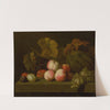 Still Life With Peaches, Grapes, Plums And Melon by Jakob Bogdány