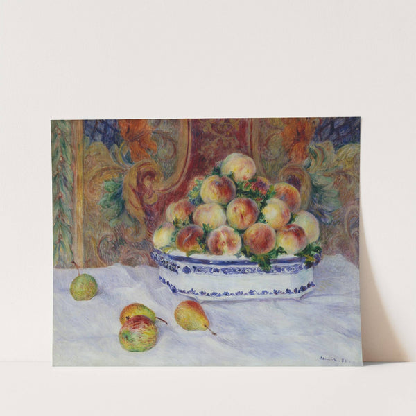 Still Life with Peaches by Pierre-Auguste Renoir
