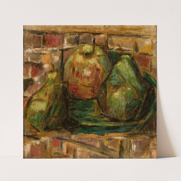 Still life with pears (1914) by Tadeusz Makowski
