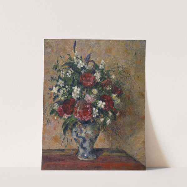 Still life with peonies and mock orange (1878) by Camille Pissarro