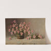 Still life with Pink Roses (1891) by Amédée Joullin