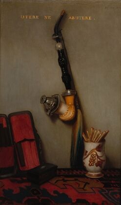 Still Life with Pipe and Matches (1858)