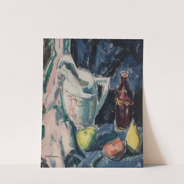 Still Life with Pitcher and Fruit by Alfred Henry Maurer