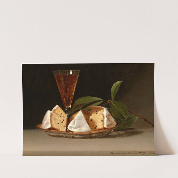Still Life with Raisin Cake (1813) by Raphaelle Peale