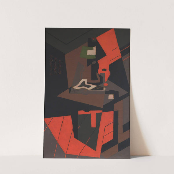 Still Life with Red Lamp by María Blanchard