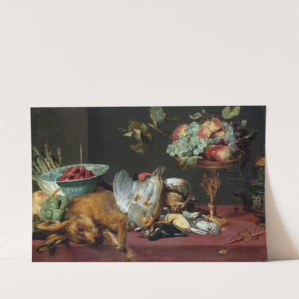Still life with small game and fruits (1600 - 1657) by Frans Snyders