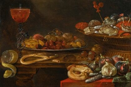 Still life with sweetmeats — size preview