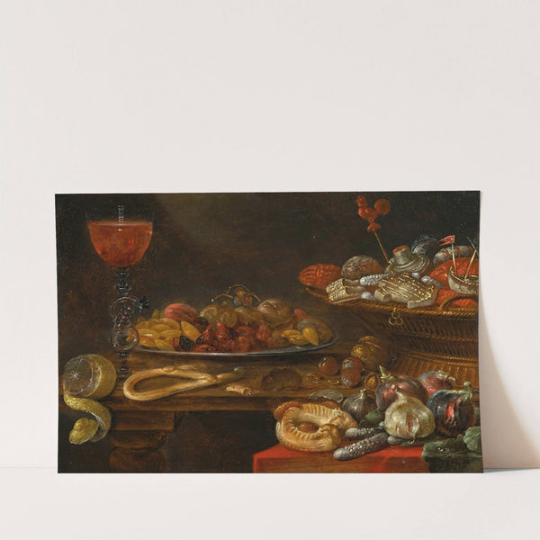 Still life with sweetmeats by Alexander Adriaenssen