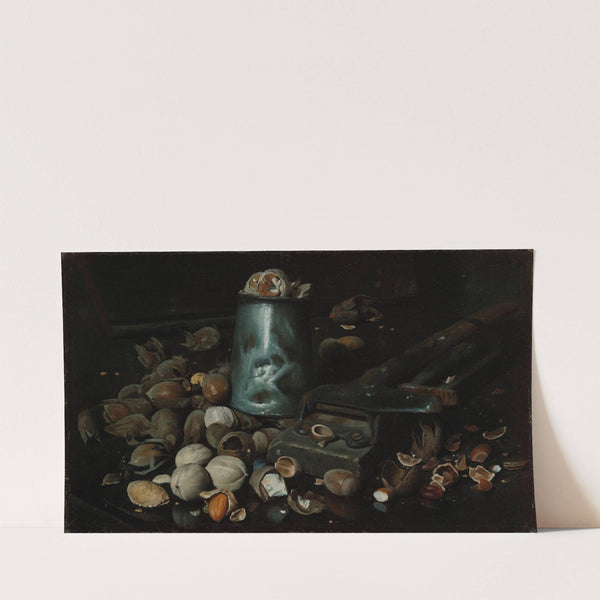Still Life with Tin Can and Nuts (ca. 1886) by Joseph Decker