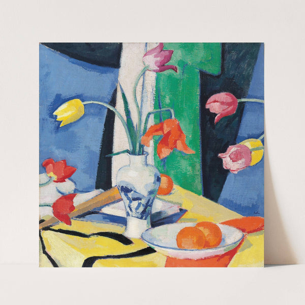 Still Life with Tulips by Samuel John Peploe