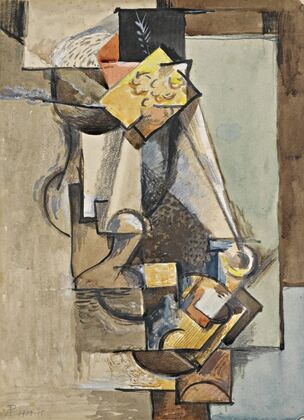 Still life with vase and flower — size preview