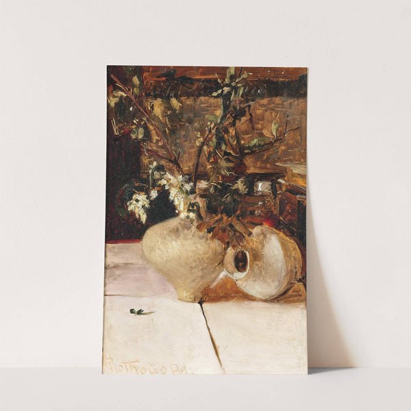 Still life with vases by Alexander Rothaug