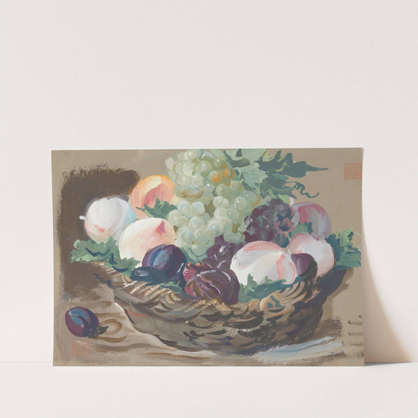 Still Life With White Grapes by Alexandre Jacovleff