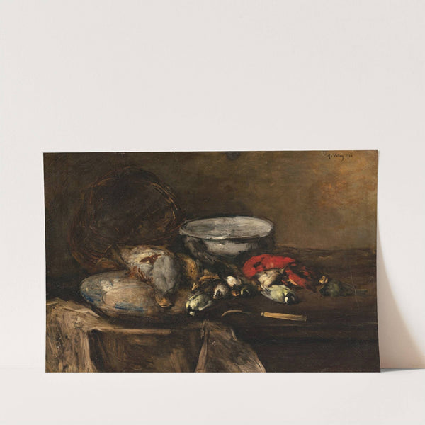 Still-life with wild game (1864) by Antoine Vollon