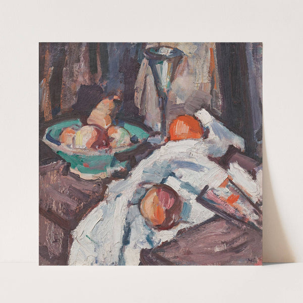 Still Life with Wine Glass and Fruit (circa 1929) by Samuel John Peploe