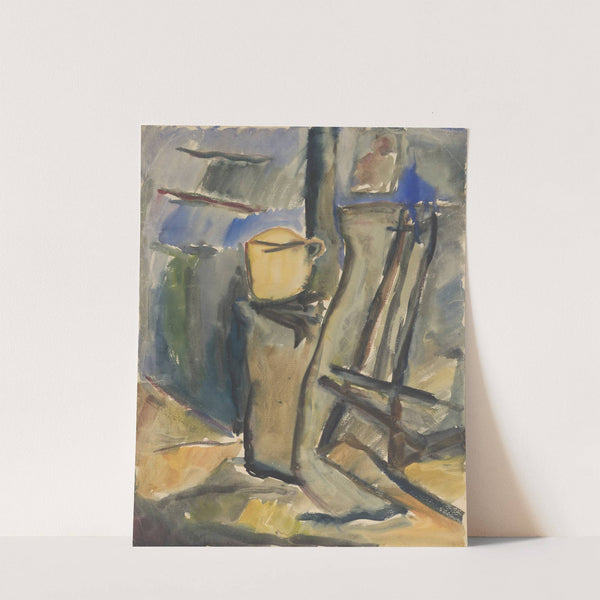 Still Life with Yellow Vessel by Zolo Palugyay