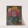 Still Life with Zinnias in a green Jar (1910) by Floris Verster