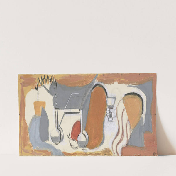 Stilleben med glass (1935-1937) by Ragnhild Keyser