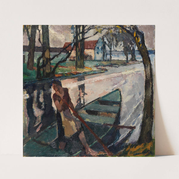 Stiller Abend I (Ca. 1911) by Leo Putz