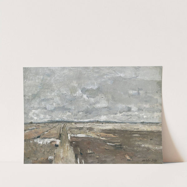 Stilles Land (Dachauer Moorlandschaft) by Otto Miller-Diflo