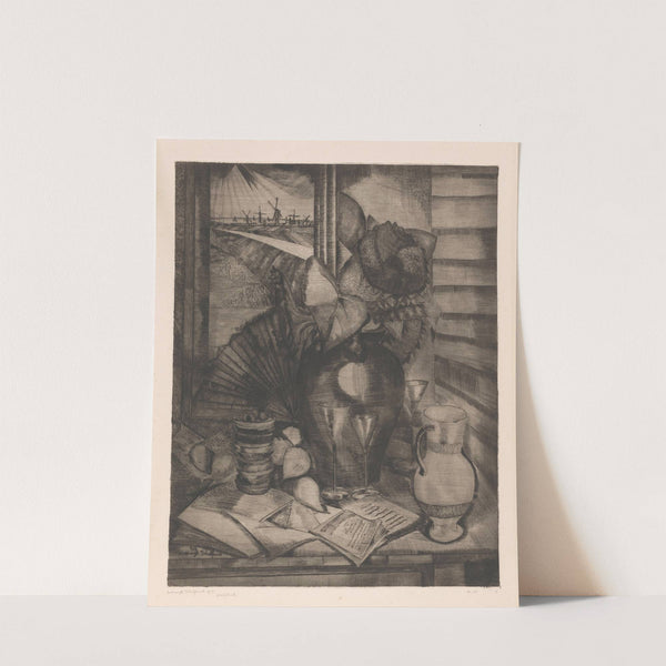 Stilleven bij een raam (1915) by Lodewijk Schelfhout