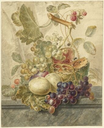 Stilleven met fruit