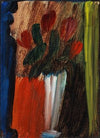 Stillleben (Blumen in weißer Vase)