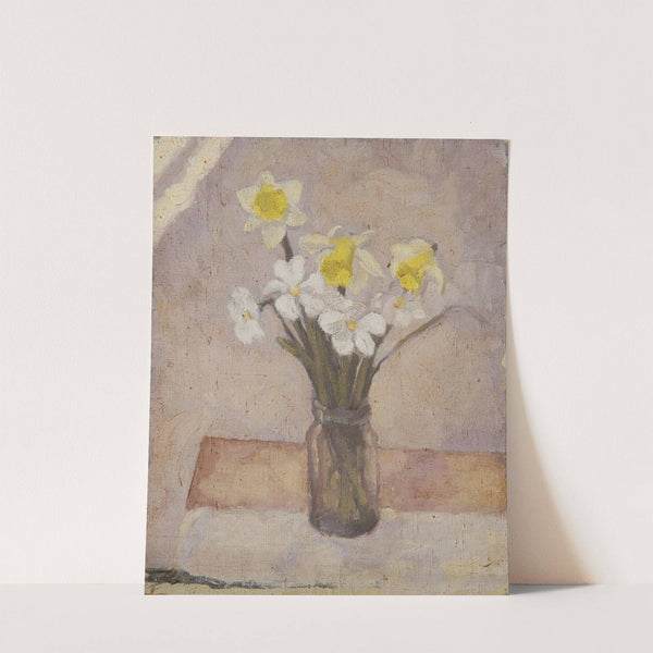 Stillleben mit Blumen by Walther Gamerith