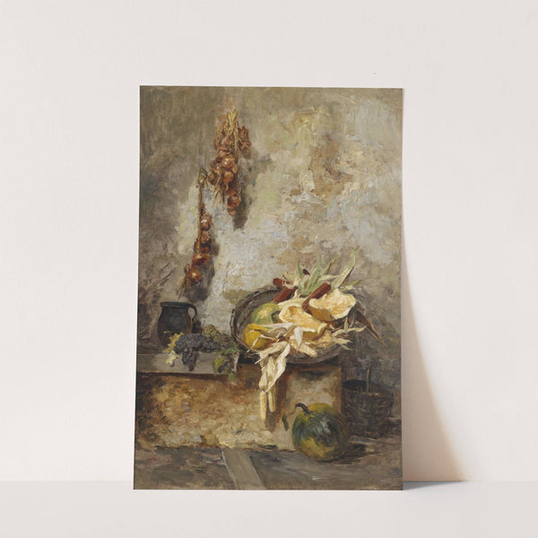 Stillleben mit Feldfrüchten by Olga Wisinger-Florian