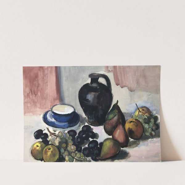 Stillleben mit Früchten by Otto Geigenberger