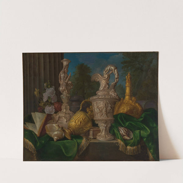 Stillleben mit Gold- und Silbergefäßen by Meiffren Conte