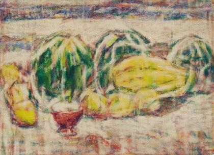 Stillleben mit Melone (1928)