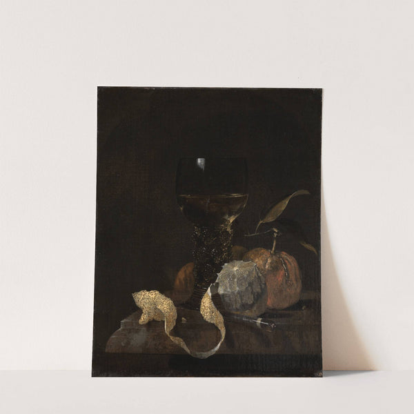 Stillleben mit Römer, Zitrone und Orangen by Willem Kalf