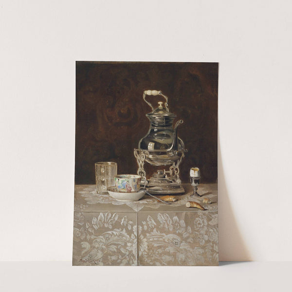 Stillleben Mit Samovar by Max Schödl