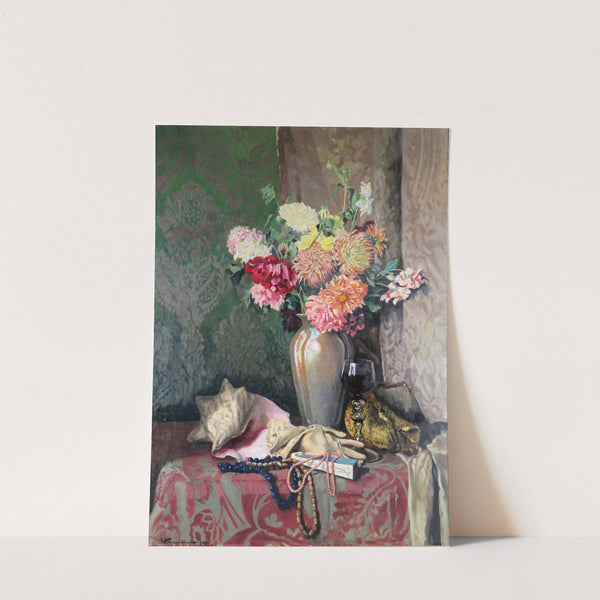 Stillleben mit Schmuck by Eduard Ameseder