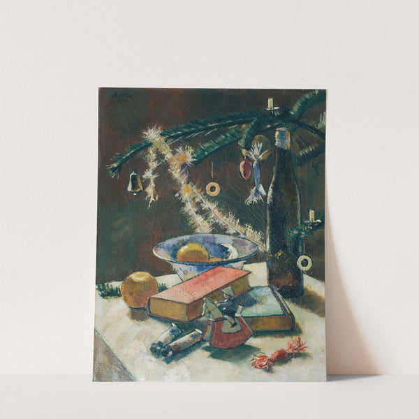Stillleben Unter Dem Christbaum by Anton Hula