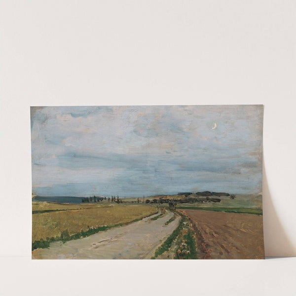 Stimmungsstudie Abend, Michelhausen (Plankenberg) (1888) by Carl Moll