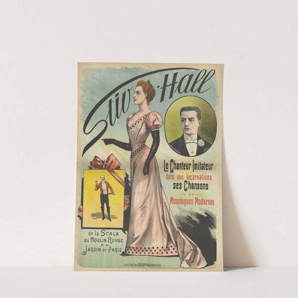 Stiv-Hall de la Scala, du Moulin Rouge et du Jardin de Paris le chanteur imitateur (1888-1894) by Imp. Charles Lévy