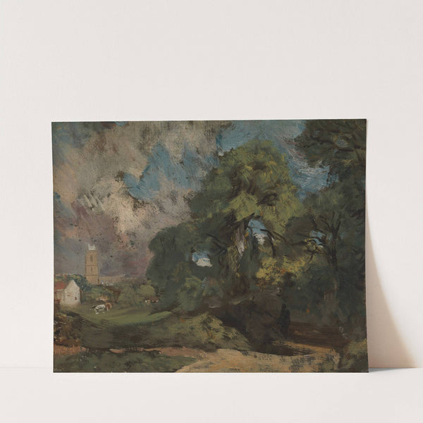 Stoke-by-Nayland by John Constable